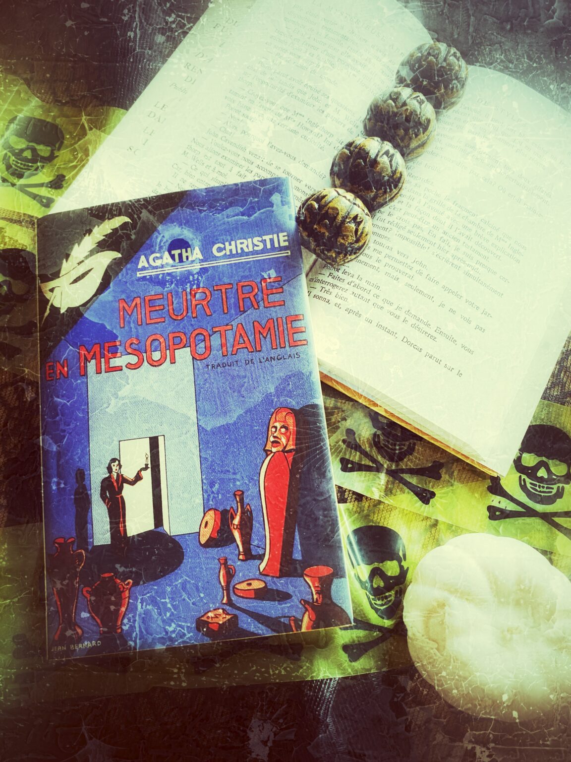Meurtre en Mésopotamie d'Agatha Christie - Sorbet Kiwi 