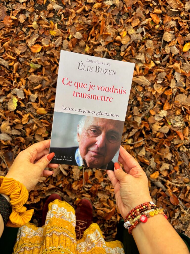 Ce que je voudrais transmettre Elie Buzyn