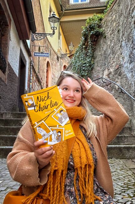 Nick et Charlie de Alice Oseman, de la saga Heartstopper - hors série - à Baden-Baden