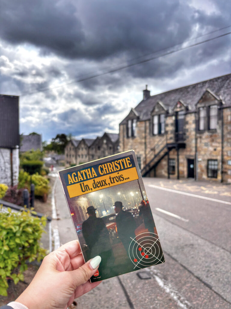 Un deux trois d'Agatha Christie à la distillerie de Cardhu